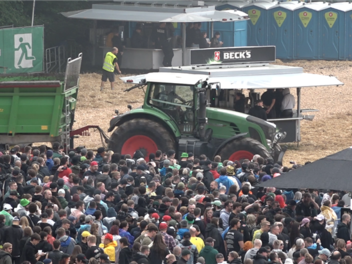Traktor bei Rock im Park