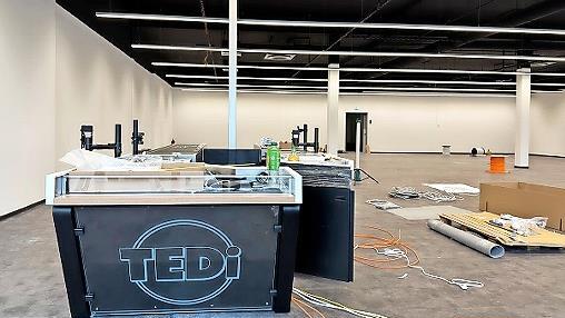 Noch vor zehn Tagen sah es so aus im Aisch-Park-Center.