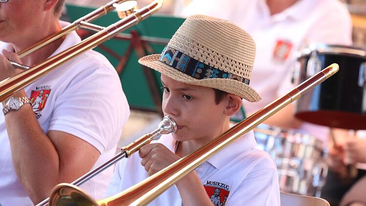 Viel Musik gab es beim kleinen  Wilden Sommer in Wildflecken. Foto Sebastian Schmitt
