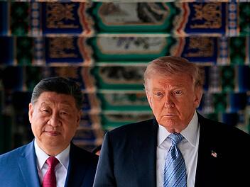 US-Pr&auml;sident Trump in China
