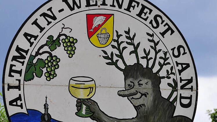 Das Sander Altmain-Weinfest läuft noch bis Montagabend.