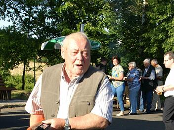 Immer zur Stelle ist der Weisbrunner Mesner Ernst Kundmüller. Zusammen mit seiner Familie richtete er am Mittwoch das Mesner-Treffen für die Dekanate Haßberge und Schweinfurt aus. Fotos: Sabine Weinbeer