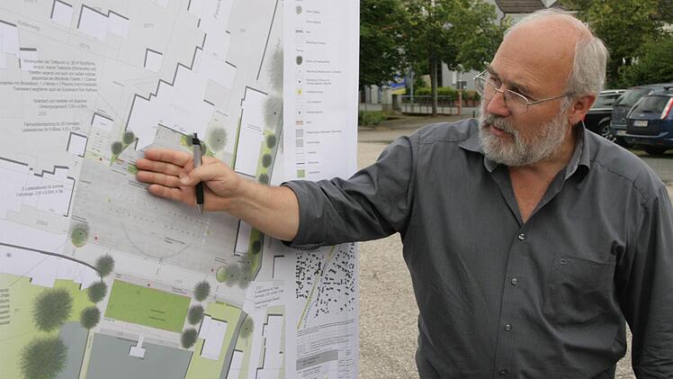 Matthias Rühl erläuterte die Planung. Foto: Sylvia Hubele