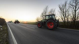 Bauerndemo... auf dem Weg nach Nürnberg Bauerndemo... auf dem Weg nach Nürnberg