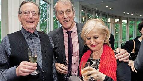 Die Juroren Johna Carewe, Louwrens Langevoort und Marina Mahler,