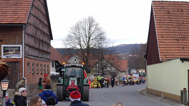Impressionen vom ersten Speicherzer Faschingsumzug seit zehn Jahren. Foto: Stephanie Elm