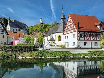 Das malerische Waischenfeld l&auml;dt am Wochenende ein.