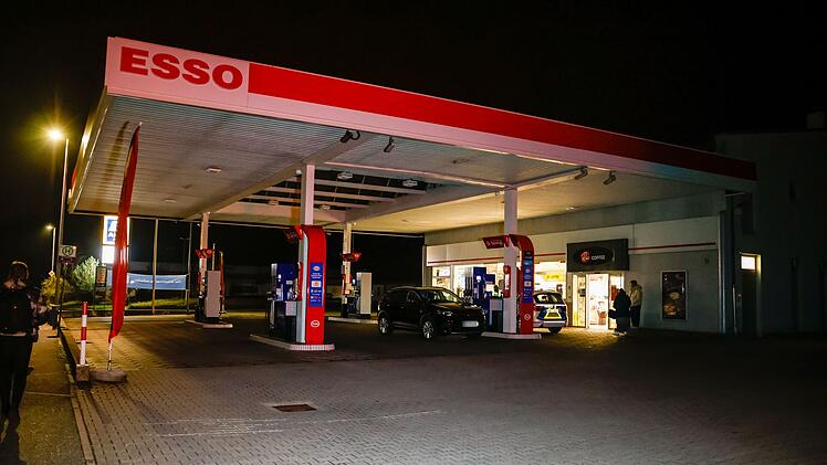 Tankstellen-Überfall in Schwabach