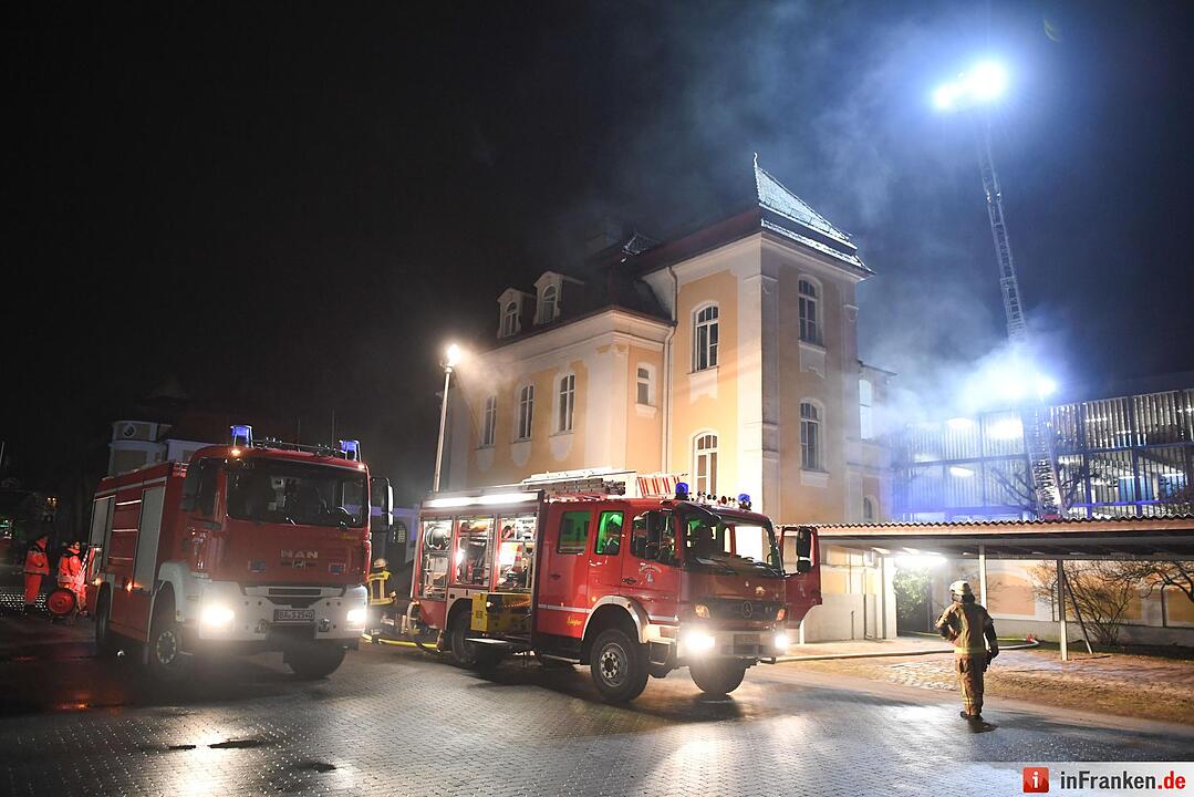 Brand am Schlachthof in Bamberg