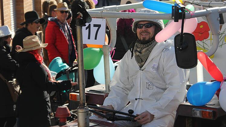 Faschingsumzug in Oberlangenstadt. Foto: Veronika Schadeck