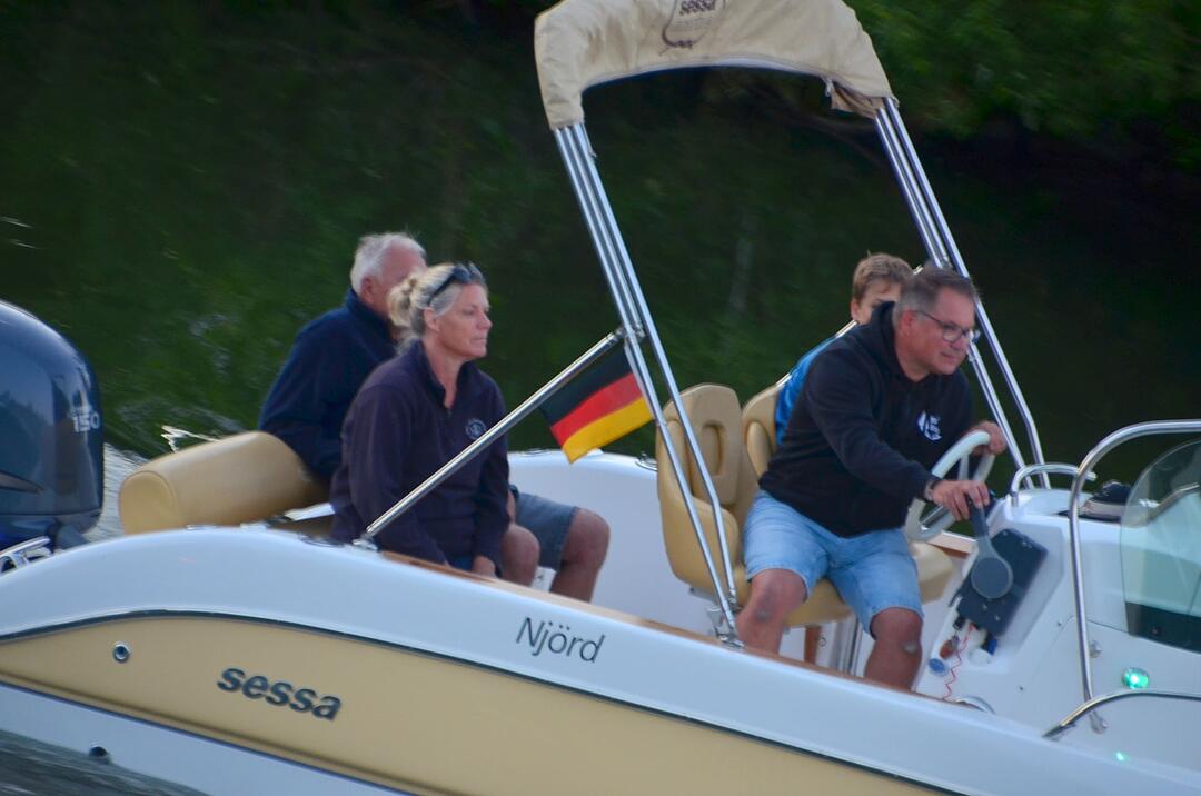 Auf drei Decks wurde richtig gefeiert!