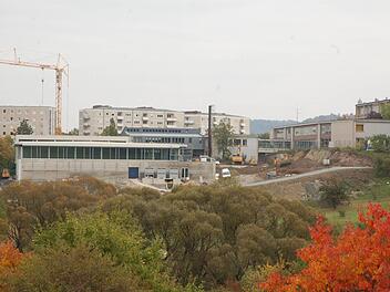 Noch ist die Realschule II eine Großbaustelle. Foto: Rainer Lutz