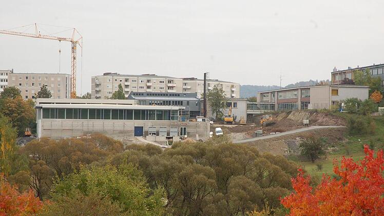 Noch ist die Realschule II eine Großbaustelle. Foto: Rainer Lutz