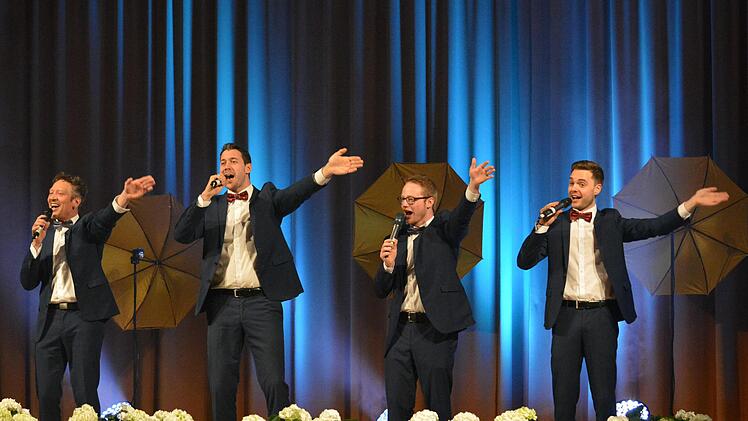 Das Quartett: "Stimmen der Berge". Foto: Björn Hein