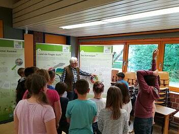 Hummelunterricht in der Martinschule - vor der Corona-Krise Foto: Sabine Dittrich