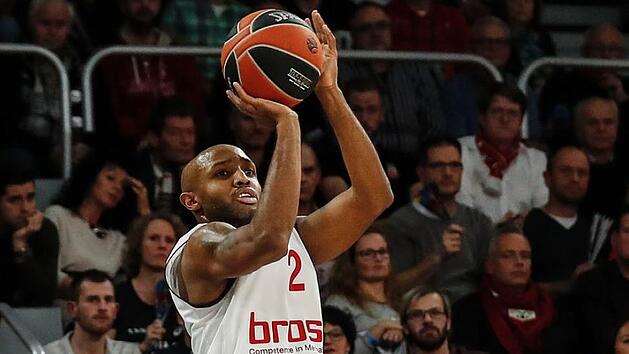 Ricky Hickman lief gegen Valencia hei&szlig; und wurde f&uuml;r seine Topleistung mit einem Platz in der besten F&uuml;nf des neunten Spieltags belohnt. Foto: dl