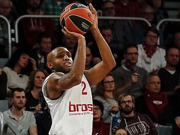 Ricky Hickman lief gegen Valencia heiß und wurde für seine Topleistung mit einem Platz in der besten Fünf des neunten Spieltags belohnt. Foto: dl