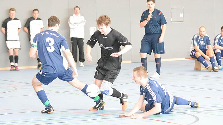 Blick auf das Dreikönigsturnier des SV Römershag. Foto: ssp