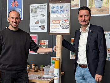 Baunach und Reckendorf starten Aktion gegen Zigarettenkippen