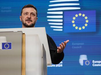 Ukrainischer Präsident Selenskyj bei der EU