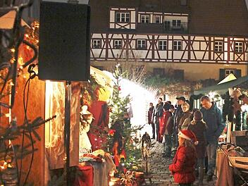 So stimmungsvoll wird der Advent in Kulmbach eingel&auml;utet.  Foto: Archiv