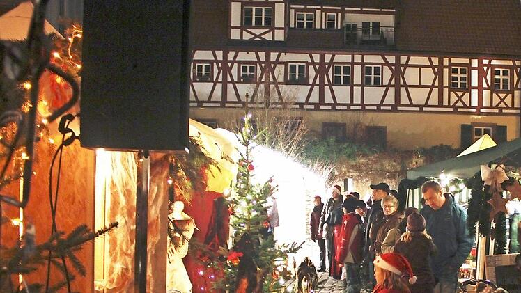 So stimmungsvoll wird der Advent in Kulmbach eingel&auml;utet.  Foto: Archiv