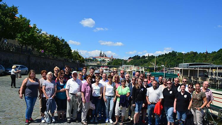 Ein ereignisreiches Wochenende verbrachte der Musikverein Riedenberg in der tschechischen Hauptstadt Prag. Foto: Evelyn Schneider