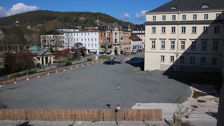 Blick auf die Brachfläche mitten in Bad Kissingen. Foto: Ralf Ruppert