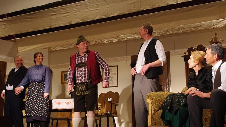 Es wird wieder Theater in Steinberg gespielt. Herzliche Einladungergeht zu den insgesamt drei Aufführungen des Mundartstücks "A daaba Zeit". Heike Schülein