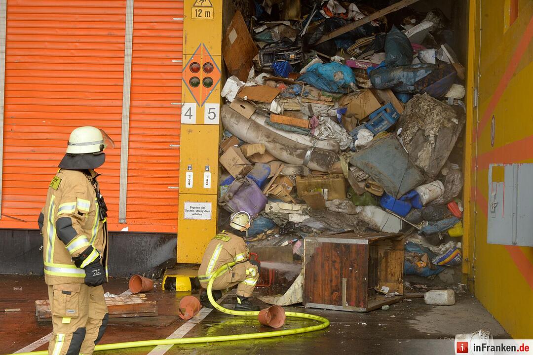 Brand in Müllheizkraftwerk