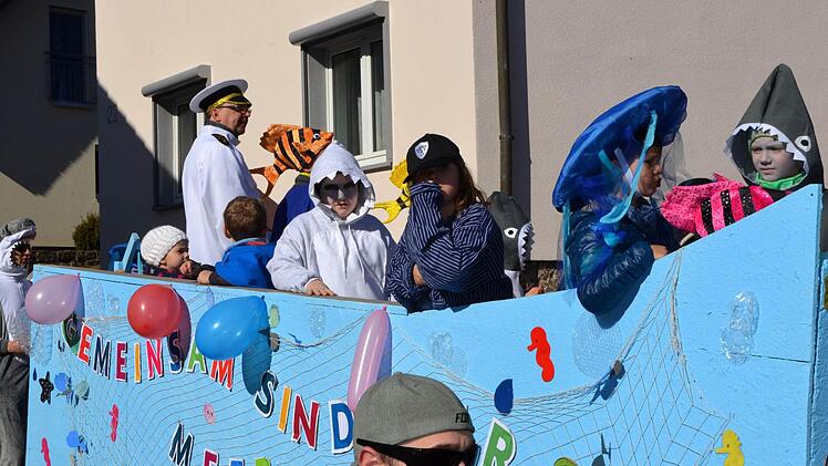 Faschingsumzug des Premicher Vereinsrings. Foto: Peter Rauch