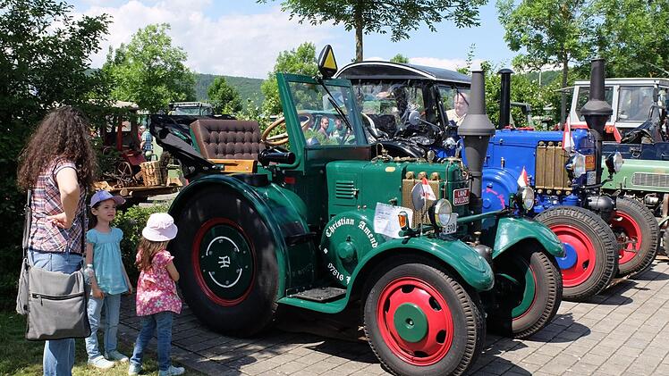 Traktortreffen in Bad Bocklet. Foto: Björn Hein