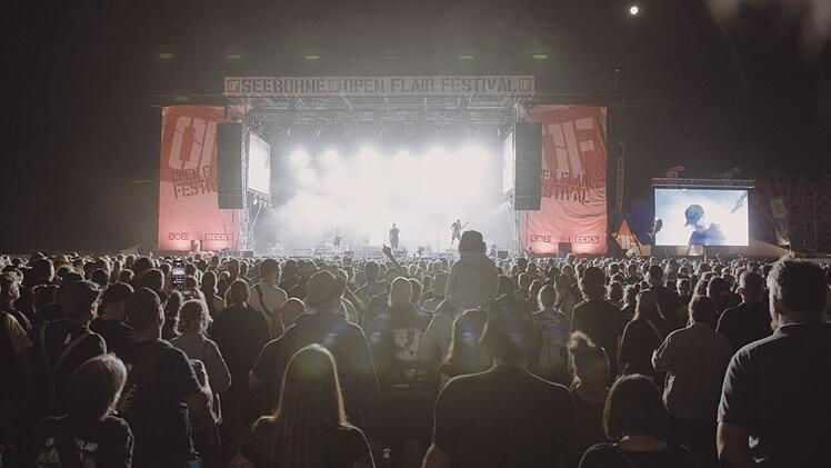 Bereits seit 40 Jahren findet in Eschwege j&auml;hrlich das Open Flair Festival statt.