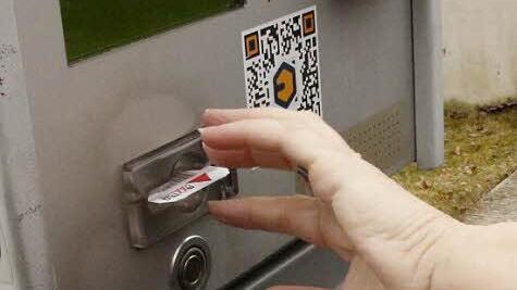 Parkticket ziehen am Forchheimer Klinikum