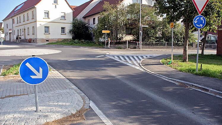 In Beutelsdorf gibt es schon einen kleinen Kreisverkehr. Foto: Michael Busch