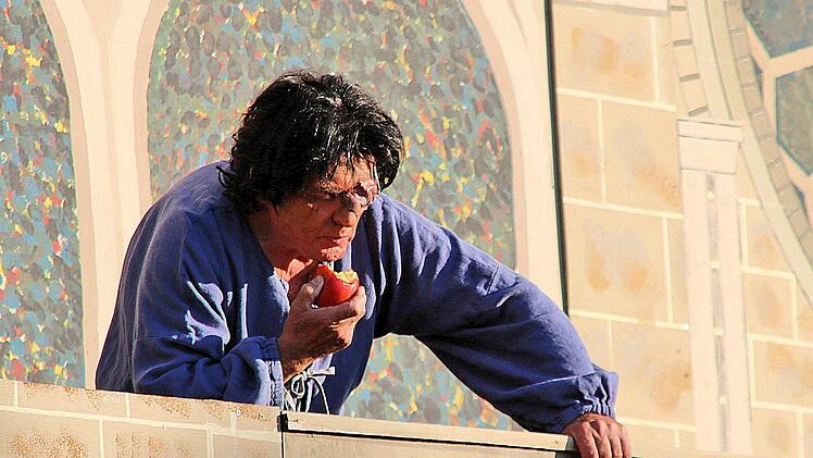 "Der Glöckner von Notre Dame" wurde im Schrimpf'schen Schloss aufgeführt. Foto: Dieter Britz