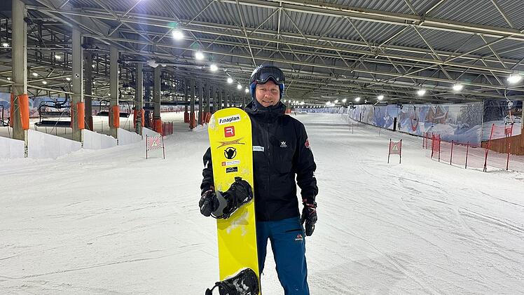 Christian Schmiedt trainiert hart, um seinen Traum vom Edelmetall Wirklichkeit werden zu lassen.