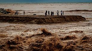 Unwetter in Spanien