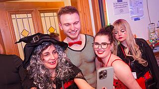 Drei Männerballetts, Musik von DJ Asti und vieles mehr gab es beim Weiberfasching!