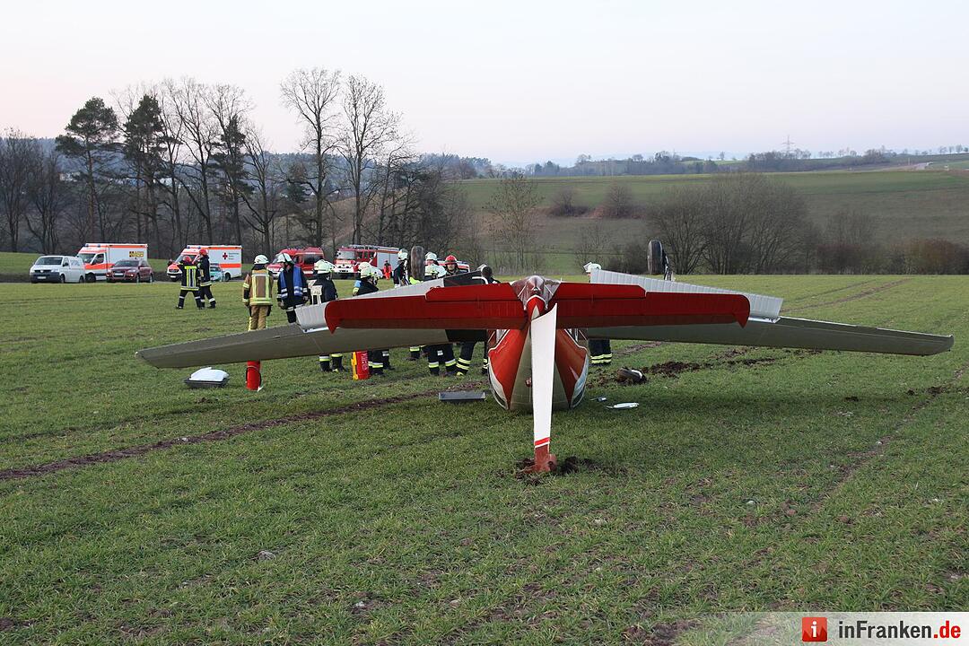 Flugzeugabsturz zwischen Seidmannsdorf und Rohrbach