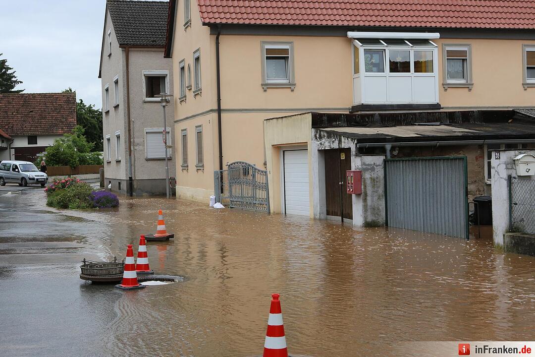 Hochwasser Landkreis Bamberg III - Oberhaid