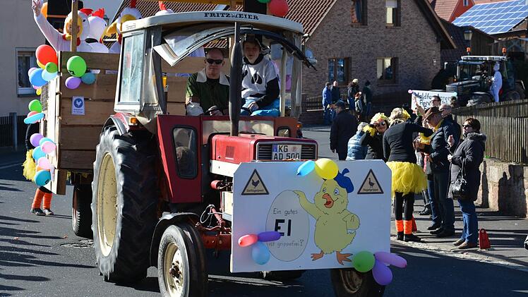 Faschingsumzug in Katzenbach und Lauter. Foto: Björn Hein