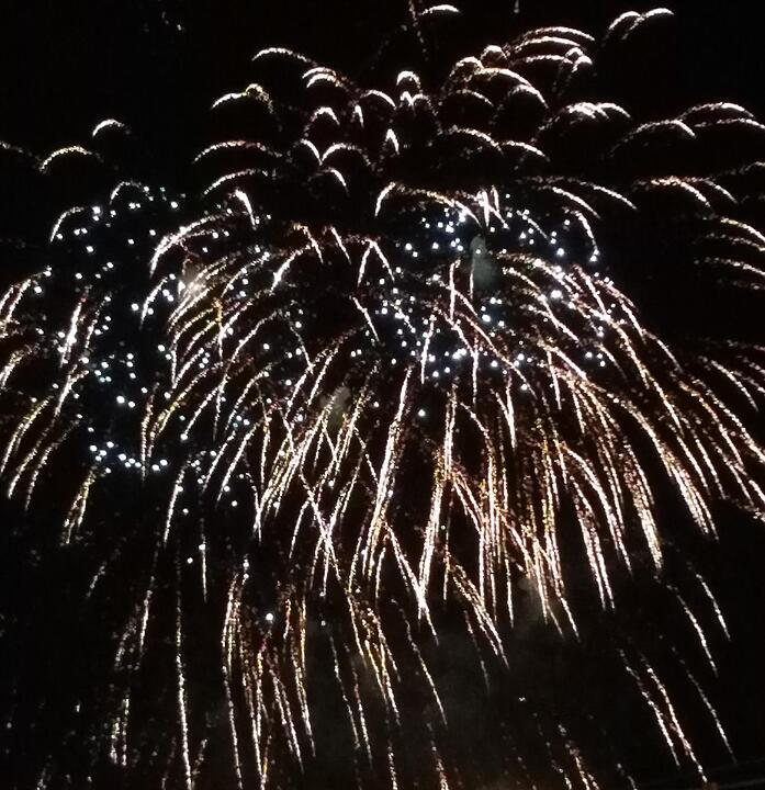 Brillantfeuerwerk zum Kronacher Freischießen