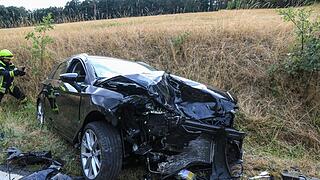 Kreis Bamberg: Auto fährt in Gegenverkehr – Kleinkind auf Rücksitz – Rettungshubschrauber im Einsatz