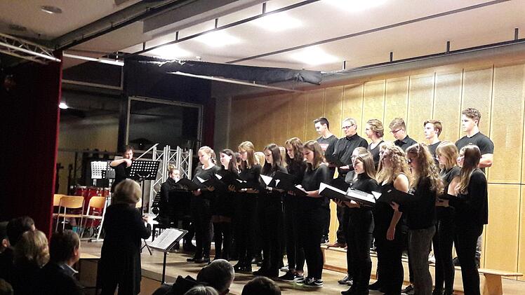 Ein gleichwie beeindruckendes und begeisterndes Neujahrskonzert ging in Münnerstadts Gymnasium über die Bühne. Foto: Hartmut Hessel