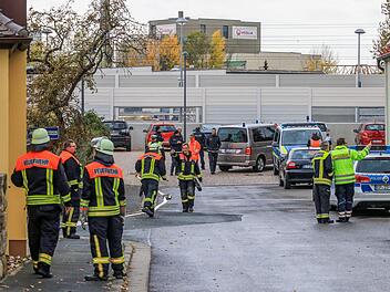 Jede Menge Einsatz- und Spezialkräfte waren Dienstagnachmittag in Zapfendorf gebunden. Archivbild: News5/Merzbach
