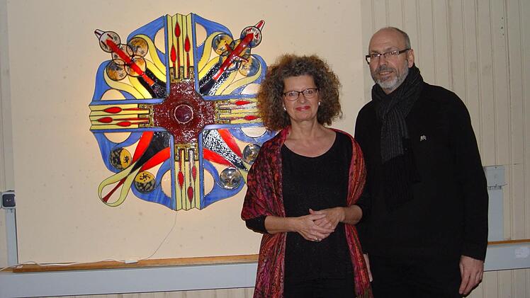 Neujahrsempfang des Vereins Kunsthaus e.V. und Ausstellung Günter Weber. Foto: Brigitta Kempe-Wolf
