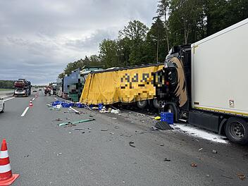 Schwere Karambolage auf der A3