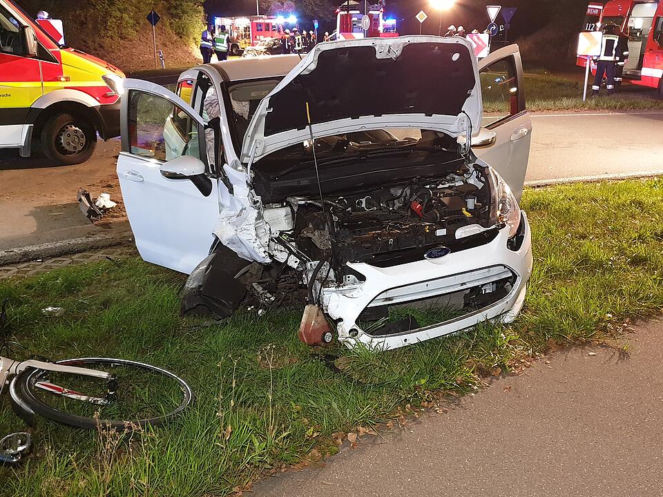 Vier Schwerverletzte bei Unfall nahe Wendelstein