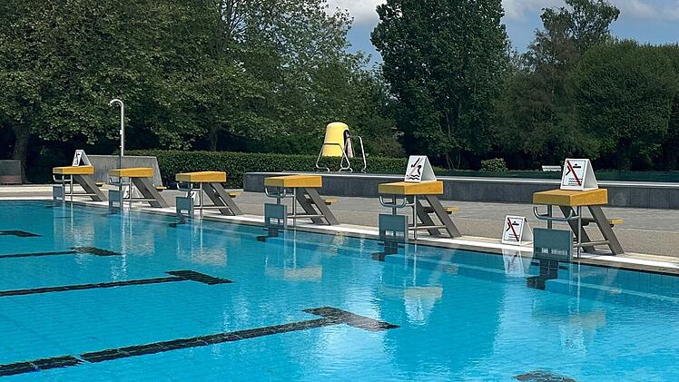 Kitzingen: Eröffnung von Freibad verschiebt sich wegen Regenfällen